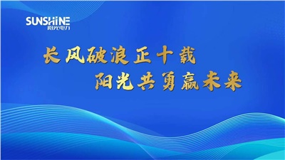 长风破浪正十载，阳光共勇赢未来——湖南阳光电力科技有限公司十周年庆典圆满成功