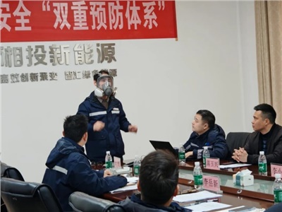 郴州三十六湾风电场与业主单位、镇政府开展消防安全演练
